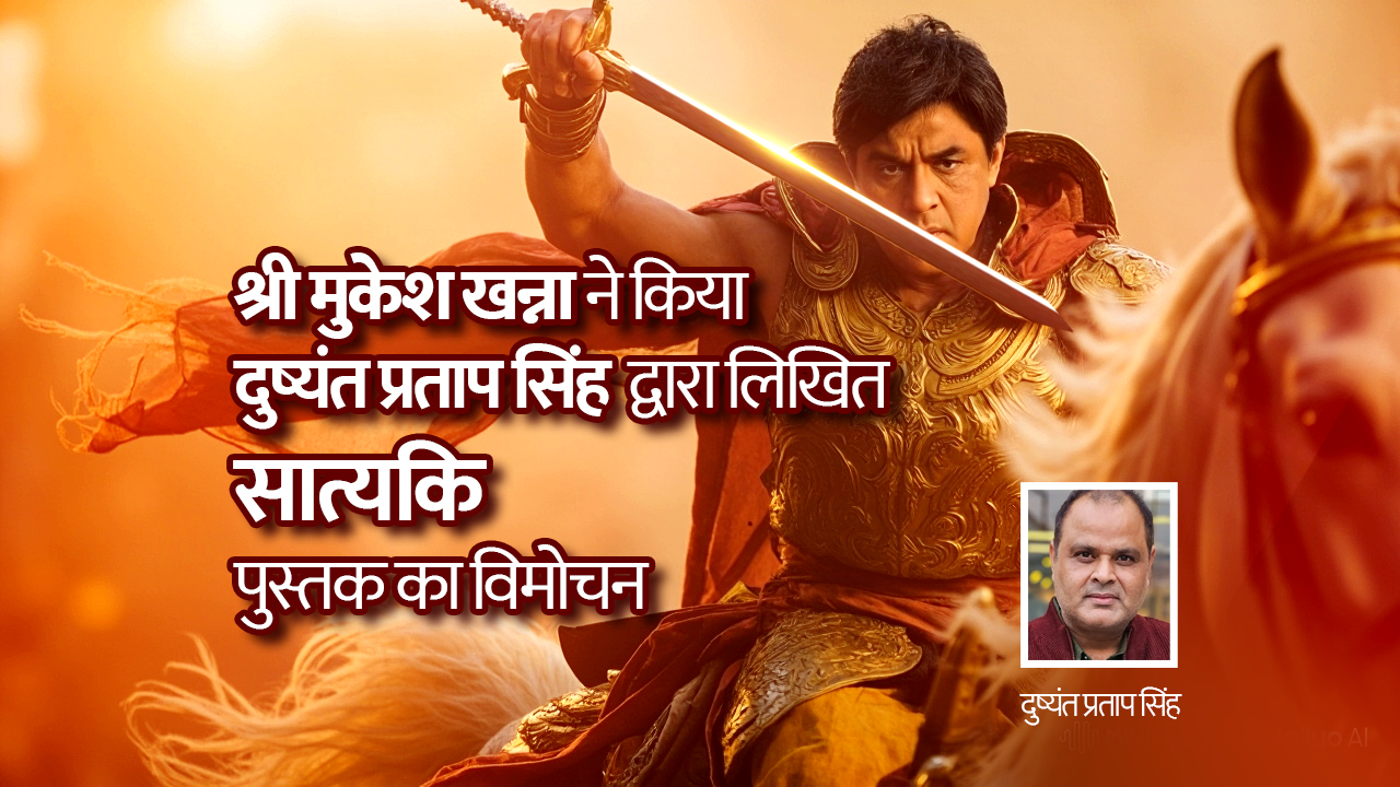 Satyaki की महागाथा का  किया भीष्म पितामह ने विमोचन